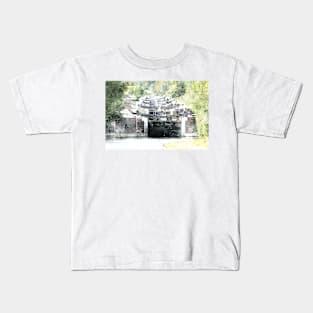 Hatton Flight Locks watercolour Kids T-Shirt